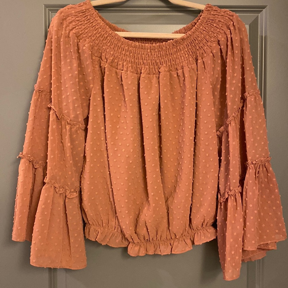 Wishlist boho dotted top M